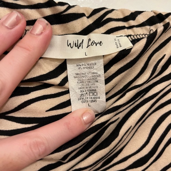 Zebra Print skirt - Picture 3 of 3